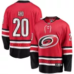 Men Carolina Hurricanes Sebastian Aho #20 Adidas NHL Jersey - thejerseys