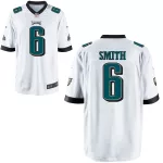 Men Philadelphia Eagles DeVonta Smith #6 Nike White Game Jersey - thejerseys