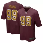 Men Washington Commanders Chase Young #99 Game Jersey - thejerseys