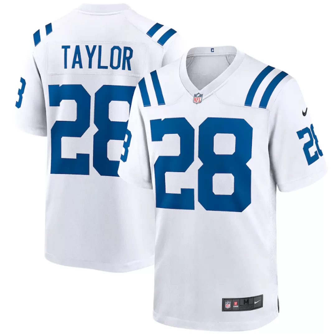 2020-22 INDIANAPOLIS COLTS TAYLOR #28 NIKE GAME JERSEY (HOME) S