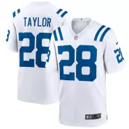 Men Indianapolis Colts Jonathan Taylor #28 White Game Jersey - thejerseys
