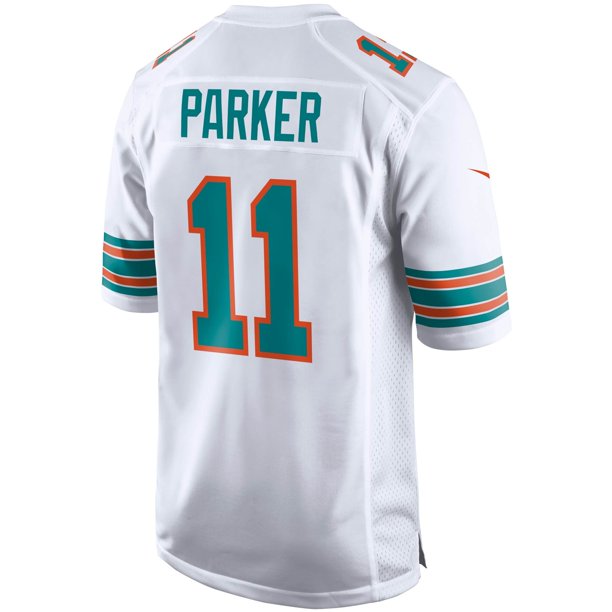 NFL PRO LINE Men's Devante Parker Aqua Miami Dolphins Team Player Jersey