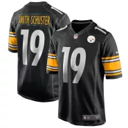 Men Pittsburgh Steelers JuJu Smith-Schuster #19 Nike Black Game Jersey - thejerseys