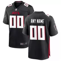 Men Atlanta Falcons Nike Black Game Jersey - thejerseys