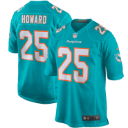 Men Miami Dolphins Xavien Howard #25 Nike Game Jersey - thejerseys