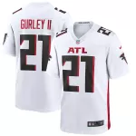 Men Atlanta Falcons Gurley II #21 Nike White Game Jersey - thejerseys