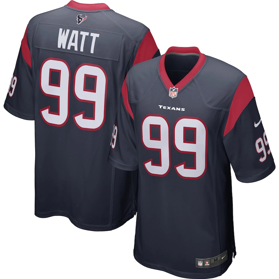 NFL Texans Jersey #99 Watt Salute To Service youth large