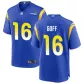 Men Los Angeles Rams Jared Goff #16 Nike Royal Game Jersey - thejerseys