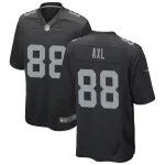 Men Las Vegas Raiders Raiders AXL #88 Nike Black Game Jersey - thejerseys