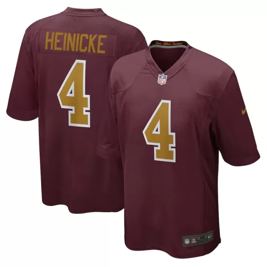 Men Washington Football Team Taylor Heinicke #4 Nike Game Jersey - thejerseys