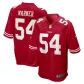 Men San Francisco 49ers Fred WARNER #54 Red Game Jersey - thejerseys