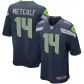 Men Seattle Seahawks DK Metcalf #14 Nike Navy Game Jersey - thejerseys