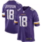 Men Minnesota Vikings Justin Jefferson #18 Nike Purple Game Jersey - thejerseys