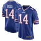 Men Buffalo Bills Stefon Diggs #14 Royal Game Jersey - thejerseys