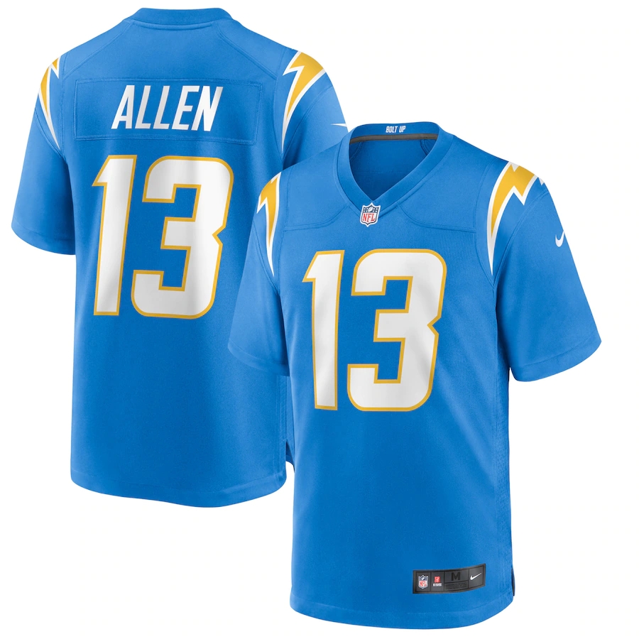 Nike Men's Los Angeles Chargers Keenan Allen #13 Blue Game Jersey