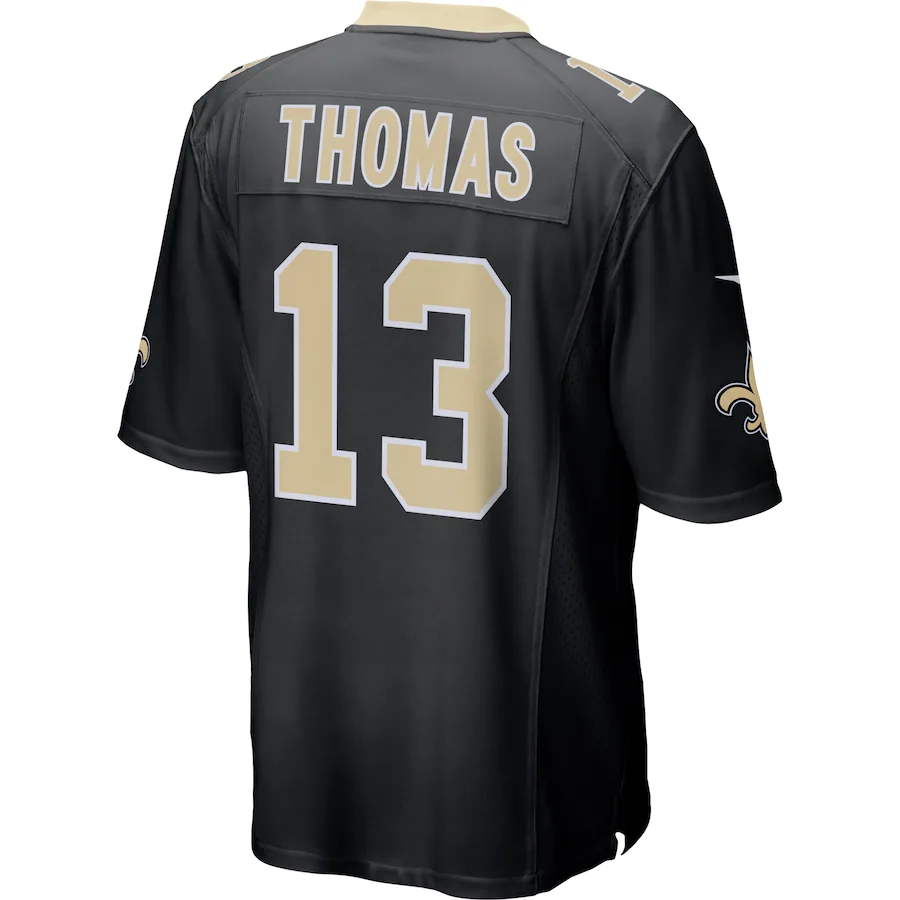 Men's New Orleans Saints #23 Marshon Lattimore Black 100th Season Limited  Jersey in 2023