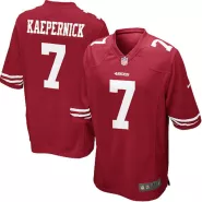 Men San Francisco 49ers Colin Kaepernick #7 Nike Red Game Jersey - thejerseys