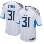 Men Tennessee Titans Kevin Byard #31 Nike White Game Jersey