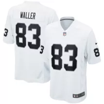 Men Las Vegas Raiders Darren Waller #83 Nike White Game Jersey - thejerseys