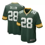Men Green Bay Packers AJ Dillon #28 Nike Green Game Jersey - thejerseys