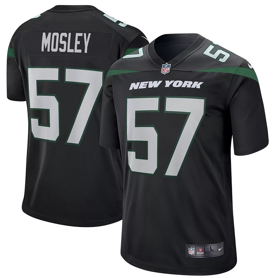 NIKE On Field Size M NFL Baltimore Ravens #57 CJ Mosley BLACK