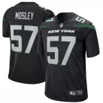 Men New York Jets C.J. MOSLEY #57 Nike Black Game Jersey - thejerseys