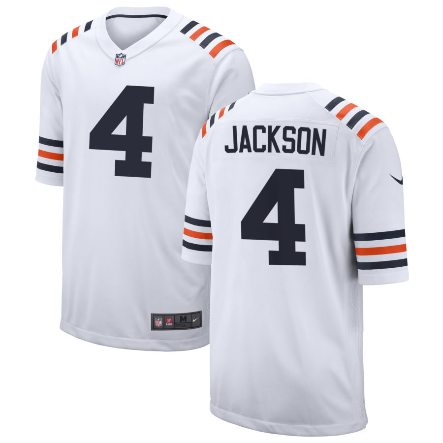 NFL_Jerseys Jersey Chicago''Bears'' #1 Justin Fields 32 David