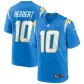 Men Los Angeles Chargers Justin Herbert #10 Blue Game Jersey - thejerseys