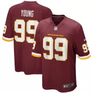 Men Washington Commanders Chase Young #99 Game Jersey - thejerseys