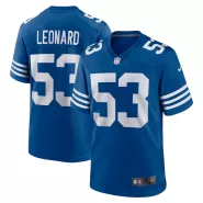 Men Indianapolis Colts Darius Leonard #53 Royal Game Jersey - thejerseys