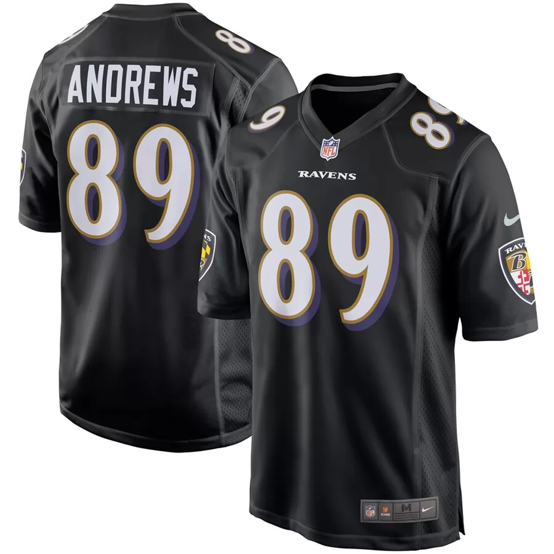 Game Men's Marlon Humphrey White Road Jersey - #44 Football Baltimore Ravens  Size 40/M