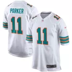 Men Miami Dolphins DeVante Parker #11 Nike White Game Jersey - thejerseys