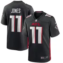 Men Atlanta Falcons Julio Jones #11 Nike Black Game Jersey - thejerseys