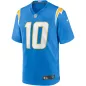 Men Los Angeles Chargers Justin Herbert #10 Nike Blue Game Jersey - thejerseys