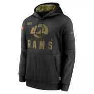 Men Los Angeles Rams Black NFL Hoodie 2020 - thejerseys