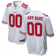 Men San Francisco 49ers White Game Jersey - thejerseys