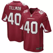 Men's Arizona Cardinals Pat Tillman #40 Cardinal Player Game Jersey - thejerseys