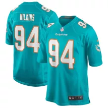 Men Miami Dolphins Christian Wilkins #94 Nike Game Jersey - thejerseys
