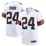 Men Cleveland Browns Nick Chubb #24 Nike Game Jersey - thejerseys