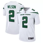 Men New York Jets Zach Wilson #2 White Game Jersey 2021 - thejerseys
