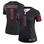 Women Arizona Cardinals Kyler Murray #1 Nike Black Jersey - thejerseys