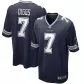 Men Dallas Cowboys Cowboys DIGGS #7 Navy Game Jersey - thejerseys