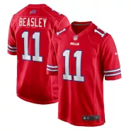 Men Buffalo Bills Cole Beasley #11 Red Game Jersey - thejerseys