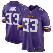 Men Minnesota Vikings Dalvin Cook #33 Purple Game Jersey - thejerseys