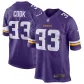 Men Minnesota Vikings Dalvin Cook #33 Nike Purple Game Jersey - thejerseys