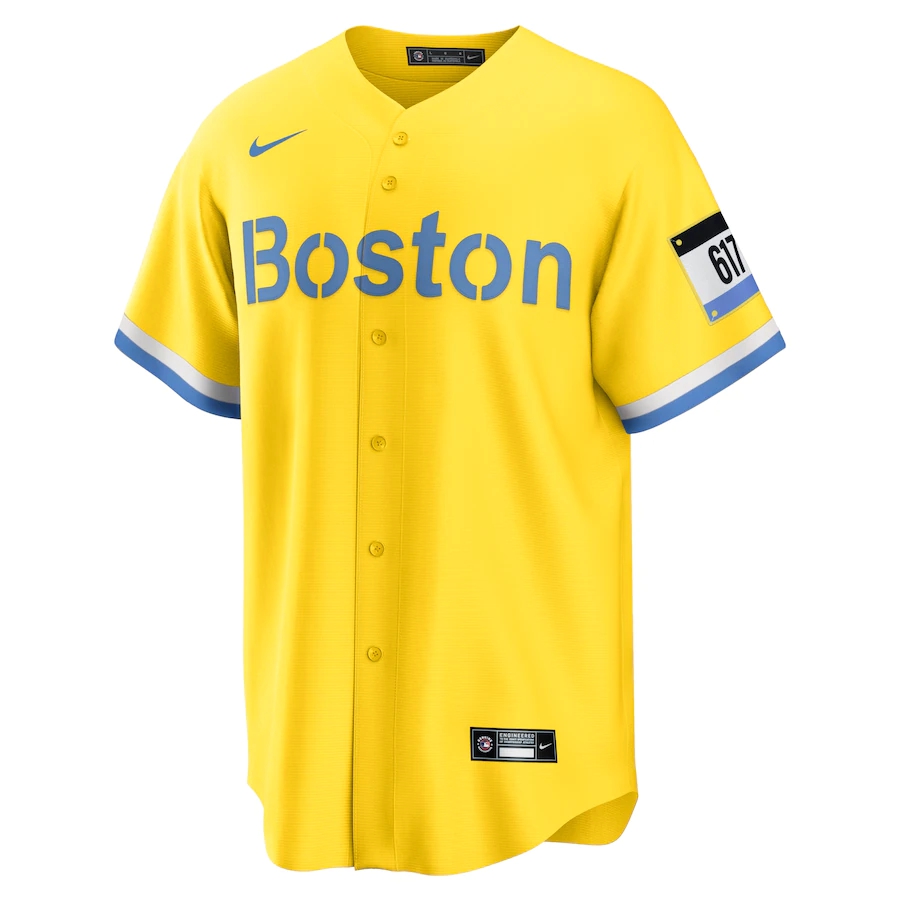 Carl Yastrzemski Boston Red Sox T Shirt Jersey Mens XL Majestic Crew Neck