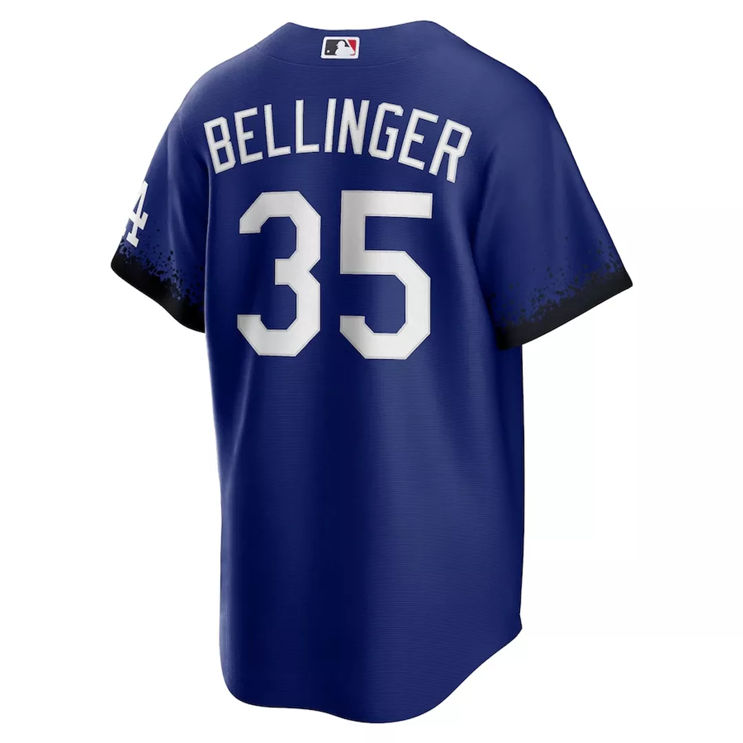 Men Los Angeles Dodgers Cody Bellinger #35 Royal Replica Jersey
