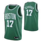 Men's Boston Celtics Dennis Schröder #17 Green 2020/21 Swingman Jersey - Icon Edition