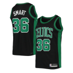 Men's Boston Celtics Marcus Smart #36 Black&Green 2020/21 Swingman Jersey - Statement Edition