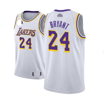 Framed White Kobe Bryant #24 Lakers Jersey (UNSIGNED)